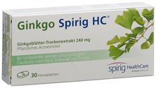 Ginkgo Spirig HC Filmtabl 240 mg 30 Stk, Hauptbild