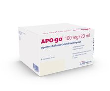 APO-go Inf Lös 100 mg/20ml Patrone 5 x 20 ml, Hauptbild