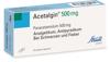 Acetalgin Tabl 500 mg 20 Stk, Hauptbild