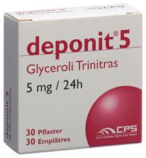 Deponit 5 patch mat 5 mg/24h 30 pce, image principale