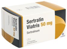 Sertralin Viatris Filmtabl 50 mg 100 Stk, Hauptbild