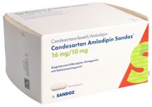 Candesartan Amlodipin Sandoz Kaps 16/10mg 98 Stk, Hauptbild
