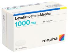 Levetiracetam Mephacpr pell 1000 mg 30 pce, image principale