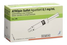Atropin Sulfat Aguettant 0.5 mg/5ml 10 x 5 ml, Hauptbild