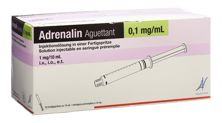 Adrenalin Aguettant 1 mg/10ml 10 Fertspr 10 ml, Hauptbild