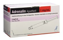 Adrenalin Aguettant 5 mg/5ml 10 Fertspr 5 ml, Hauptbild