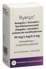 Ryeqo cpr pell 40 mg/1 mg/0.5 mg 28 pce, image principale