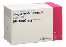 Sitagliptin Metfor XR Spirig HC 50/1000mg 160 Stk, Hauptbild