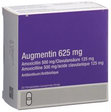 Augmentin cpr pell 625 mg adult 20 pce, image principale
