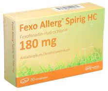 Fexo Allerg Spirig HC Filmtabl 180 mg 30 Stk, Hauptbild