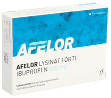 Afelor Lysinat forte Filmtabl 400 mg 10 Stk, Hauptbild