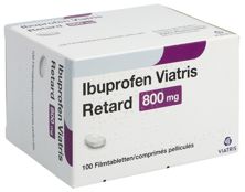 Ibuprofen Viatris cpr pell ret 800 mg 100 pce, image principale