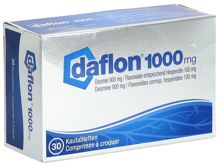 Daflon cpr croquer 1000 mg 30 pce, image principale