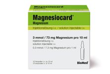 Magnesiocard Inj Lös 3 mmol/10ml i.v. 10 Amp 10 ml, Hauptbild