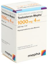 Testosteron Mepha Inj Lös 1000 mg/4ml Durchstf, Hauptbild