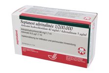 Septanest ADRÉNALINÉE 1/200000 50 cartouche 1.7 ml, image principale