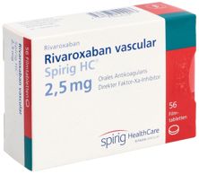 Rivaroxaban vasc Spirig HC