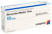Memantin Mepha TevaFilmtabl 10 mg 56 Stk, Hauptbild