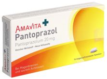 AMAVITA Pantoprazol Tabl 20 mg 14 Stk, Hauptbild