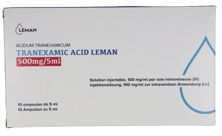 Tranexamic acid Leman 500 mg/5ml Amp 10 Stk, Hauptbild