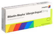 Bilastin Mepha Allergie lingual20 mg 10 Stk, Hauptbild