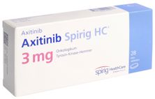 Axitinib Spirig HC cpr pell 3 mg 28 pce, image principale