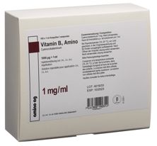 Vitamin B12 Amino Inj Lös 1000 mcg 100 Amp 1 ml, Hauptbild