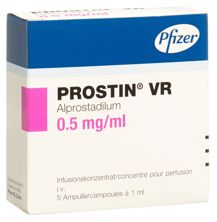 Prostin VR conc perf 500 mcg/ml 5 amp 1 ml, image principale