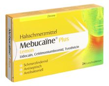 Mebucaïne Plus Lemon cpr sucer 24 pce, image principale