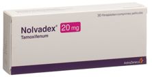 Nolvadex Tabl 20 mg 30 Stk, Hauptbild