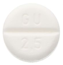 Gutron cpr 2.5 mg 50 pce, image principale
