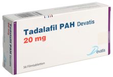 Tadalafil PAH DevatisFilmtabl 20 mg 56 Stk, Hauptbild