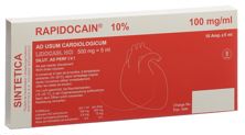 Rapidocain Cardio 10% 500 mg/5ml 10 Amp 5 ml, Hauptbild