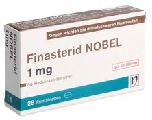 Finasterid NOBELFilmtabl 1 mg 28 Stk, Hauptbild