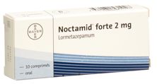Noctamid forte Tabl 2 mg 10 Stk, Hauptbild