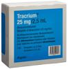 Tracrium sol inj 25 mg/2.5ml 100 amp 2.5 ml, image principale