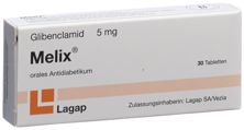 Melix Tabl 5 mg 30 Stk, Hauptbild