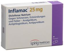 Inflamac caps 25 mg 30 pce, image principale