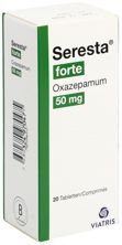 Seresta Tabl 50 mg forte 20 Stk, Hauptbild