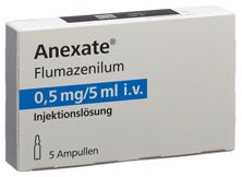 Anexate sol inj 0.5 mg/5ml 5 amp 5 ml, image principale