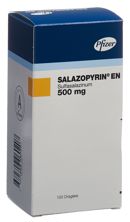 Salazopyrin EN Filmtabl 500 mg Ds 100 Stk, Hauptbild