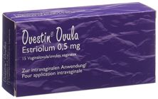 Ovestin ovule 0.5 mg 15 pce, image principale