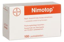 Nimotop cpr laqué 30 mg 100 pce, image principale