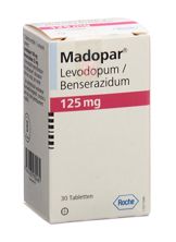 Madopar cpr 125 mg 30 pce, image principale