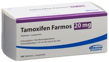 Tamoxifen Farmos Tabl 20 mg 100 Stk, Hauptbild