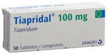 Tiapridal Tabl 100 mg 50 Stk, Hauptbild
