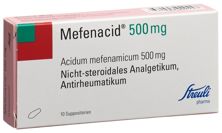 Mefenacid Supp 500 mg 10 Stk, Hauptbild