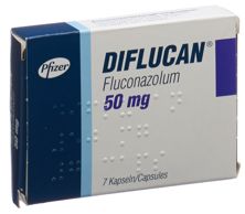 Diflucan Kaps 50 mg 7 Stk, Hauptbild