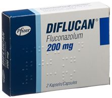 Diflucan caps 200 mg 2 pce, image principale