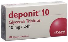 Deponit 10 patch mat 10 mg/24h 100 pce, image principale